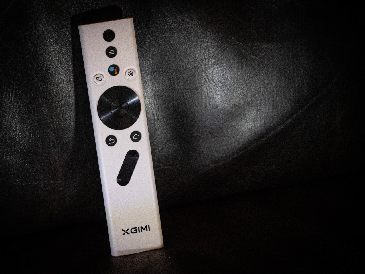Remote control runs the Halo's built-in Android TV system, including voice control features