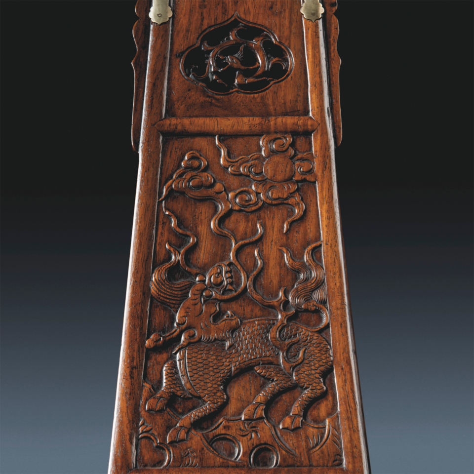 17th Century Chinese Folding Horseshoe-Back Jiaoyi