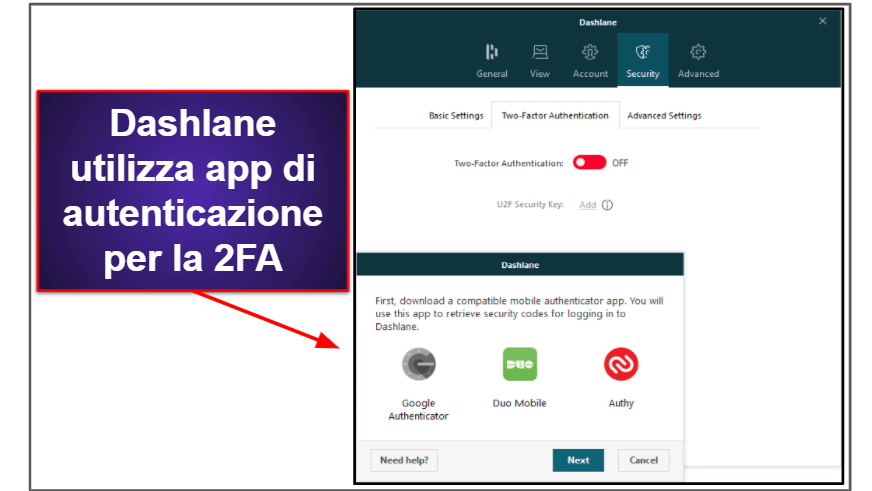 Dashlane vs. LastPass: Sicurezza