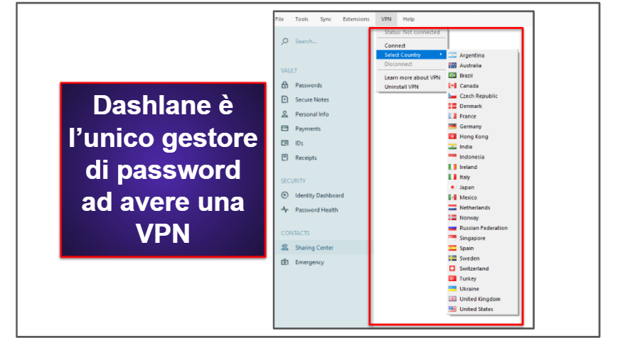 Dashlane vs. LastPass: Funzionalità aggiuntive