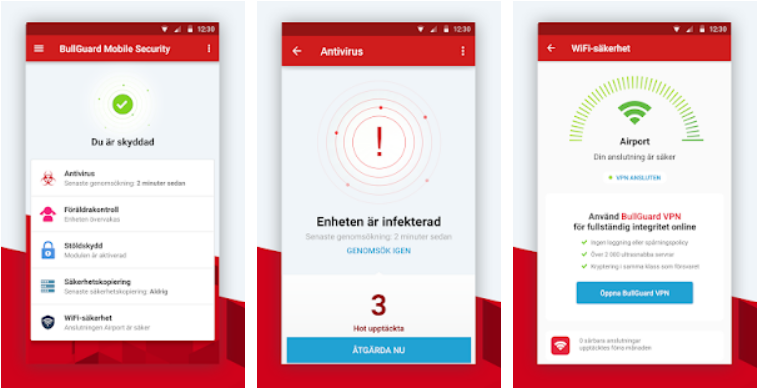 🥉3. &lt;a href=&quot;https://sv.safetydetectives.com/go/vendor/free-android/663/?post_id=4085&amp;alooma_btn_name=Affiliate+Link+-+865351&quot; title=&quot;BullGuard&quot; rel=&quot;nofollow noopener&quot; target=&quot;_blank&quot; data-btn-name=&quot;Affiliate Link - 865351&quot; data-btn-indexed=&quot;1&quot;&gt;BullGuard Mobile Security &amp; Antivirus Free&lt;/a&gt; — Bra molnbaserat antivirus-skydd