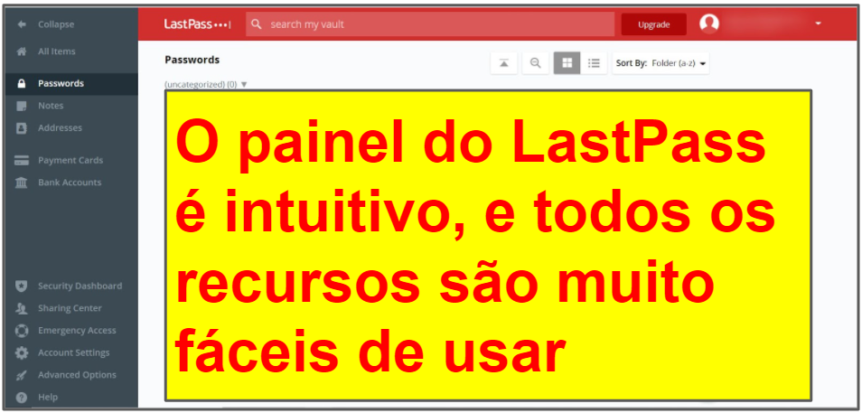 LastPass x Bitwarden: facilidade de uso