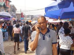 Ikeja Computer Village in Lagos, Nigeria