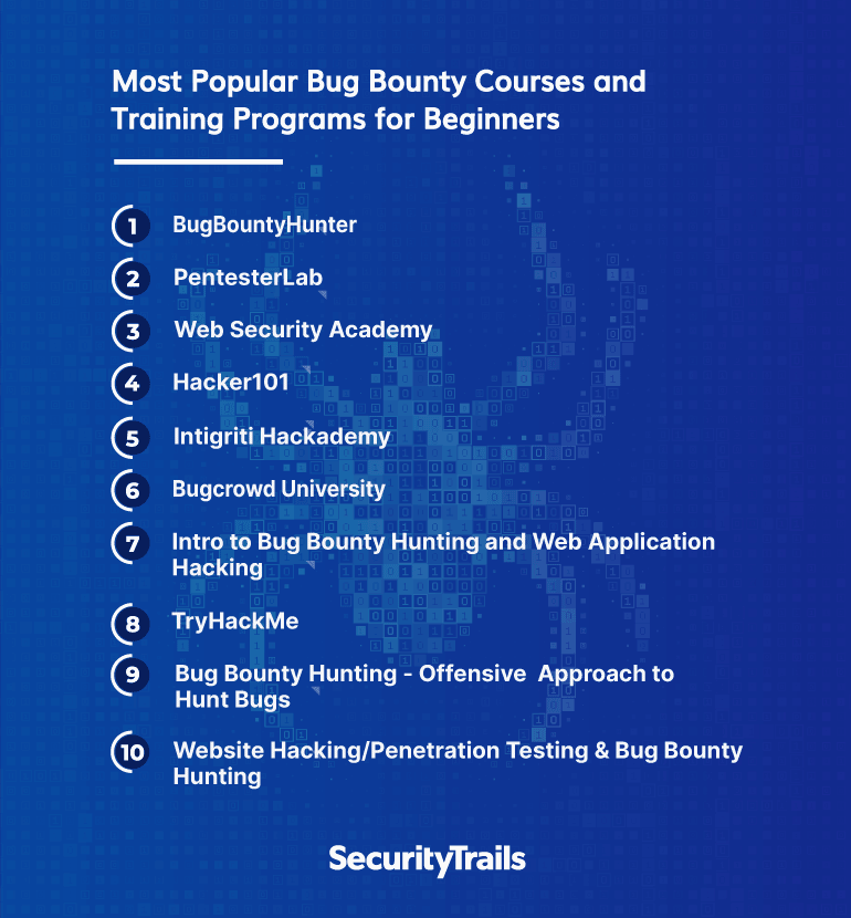 The 10 Most Popular Bug Bounty Courses and Training Programs for Beginners