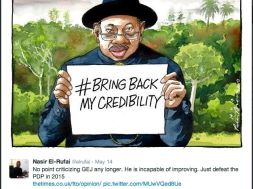 Screenshot of Twitter posting by Nasir El-Rufai, ex-FCT Minister