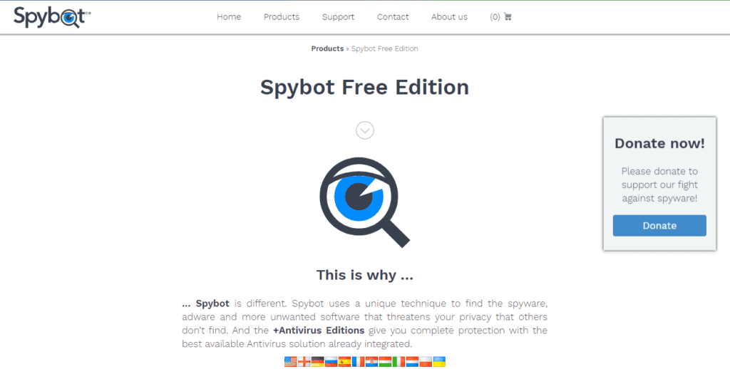 10. &lt;a href=&quot;https://www.safer-networking.org/&quot; rel=&quot;nofollow noopener&quot; target=&quot;_blank&quot; data-btn-name=&quot;Affiliate Link&quot;&gt;Spybot – Search and Destroy&lt;/a&gt;：上級ユーザーにおすすめ