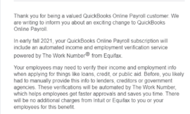 Intuit to Share Payroll Data from 1.4M Small Businesses With Equifax
