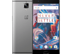 front and back view of OnePlus 3 Smartphone