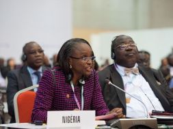 Dr Omobola Johnson, Minister of Communication Technology of Nigeria at the ITU forum