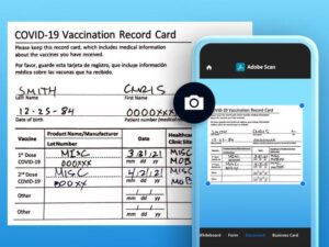 How to digitize a COVID-19 vaccine card