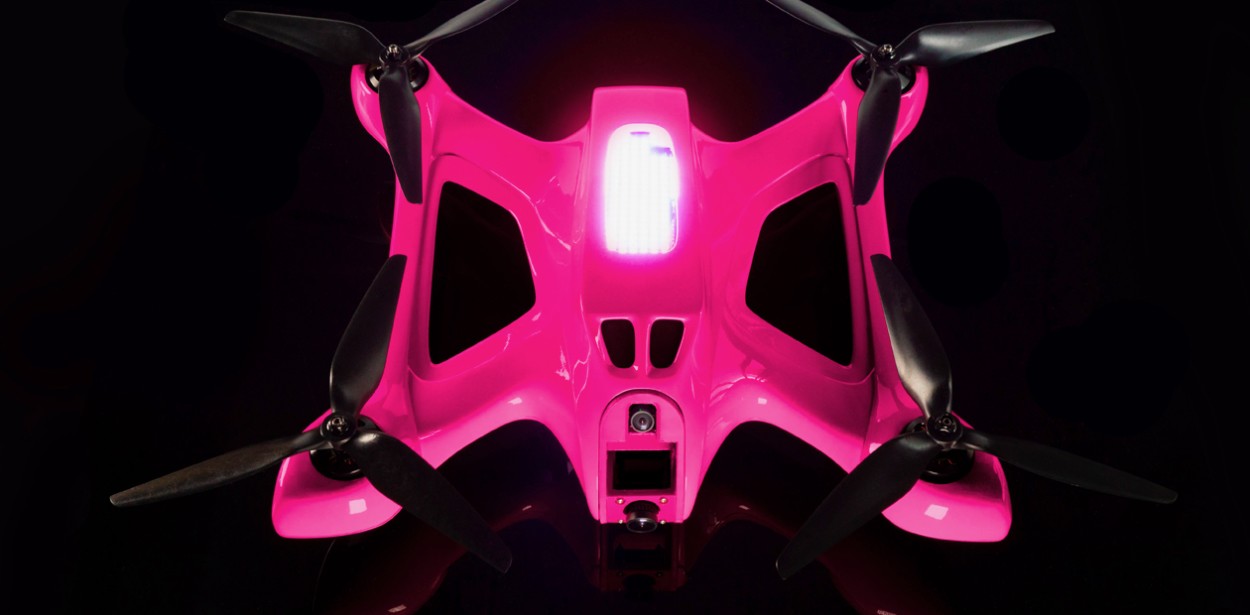 The Magenta 5G Drone is powered by a 5S lithium-polymer battery