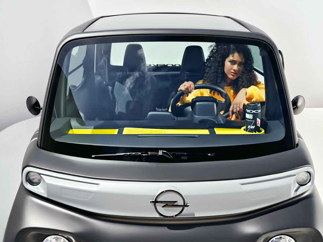 The Rocks-e offers a top speed of 45 km/h, and a per-charge range of 75 km