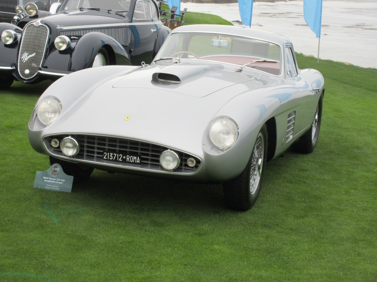 This 1954 Ferrari 375 MM Scaglietti Coupe (from a Private Collection based in Geneva, Switzerland) won "Best of Show" at the 2014 Pebble Beach Concours d’Elegance.