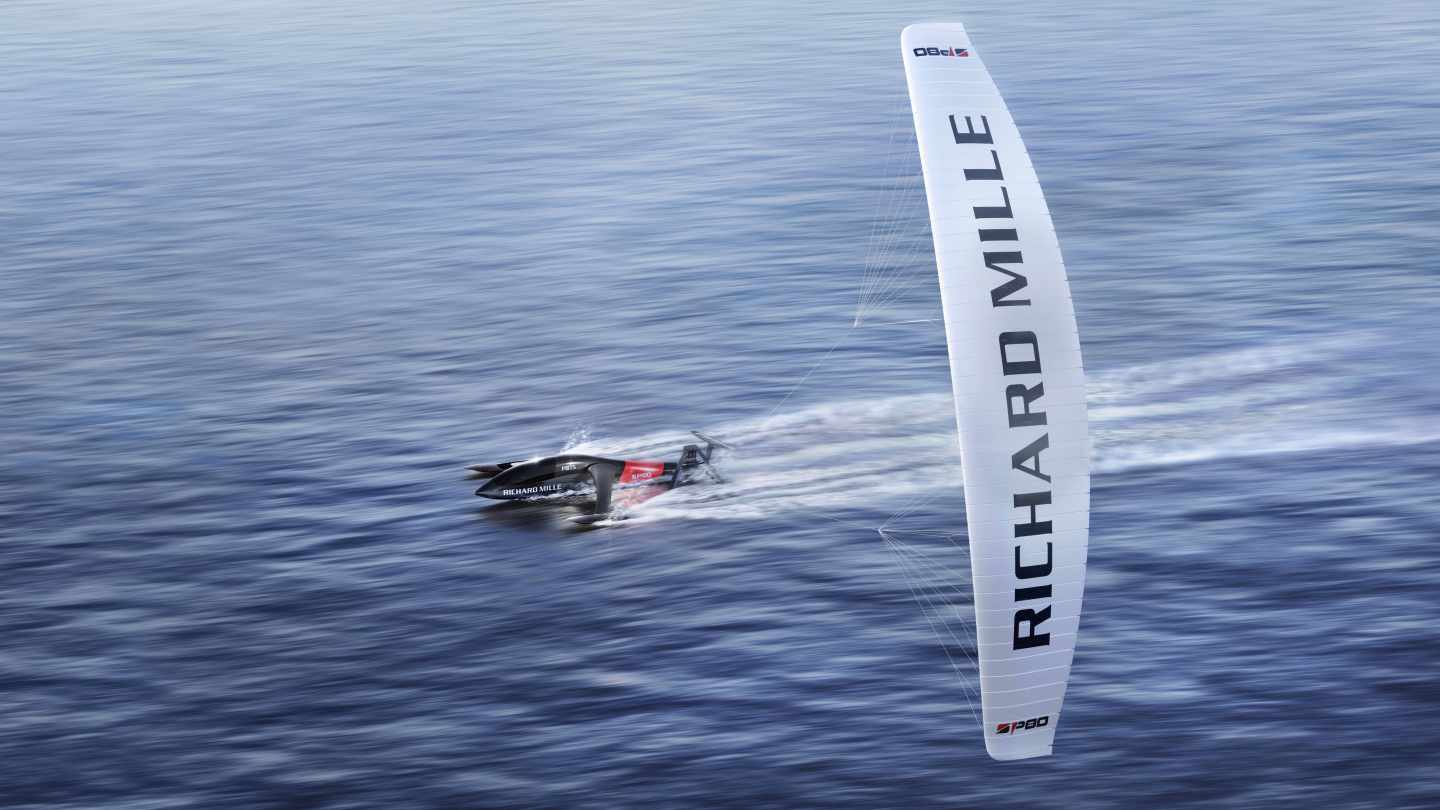 The SP80 from EPFL University uses a trimaran design and will stay on the water rather than rising above it