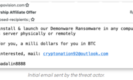 Wanted: Disgruntled Employees to Deploy Ransomware