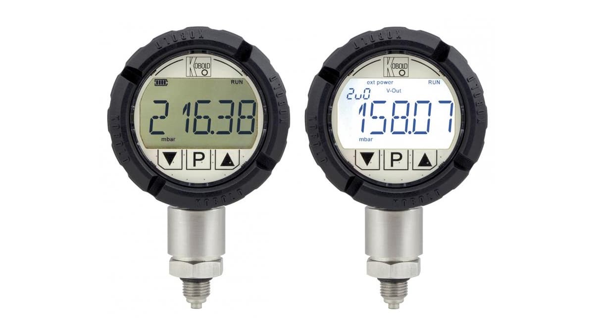 Kobold’s Digital Pressure Gauge with Outstanding Specification and Features