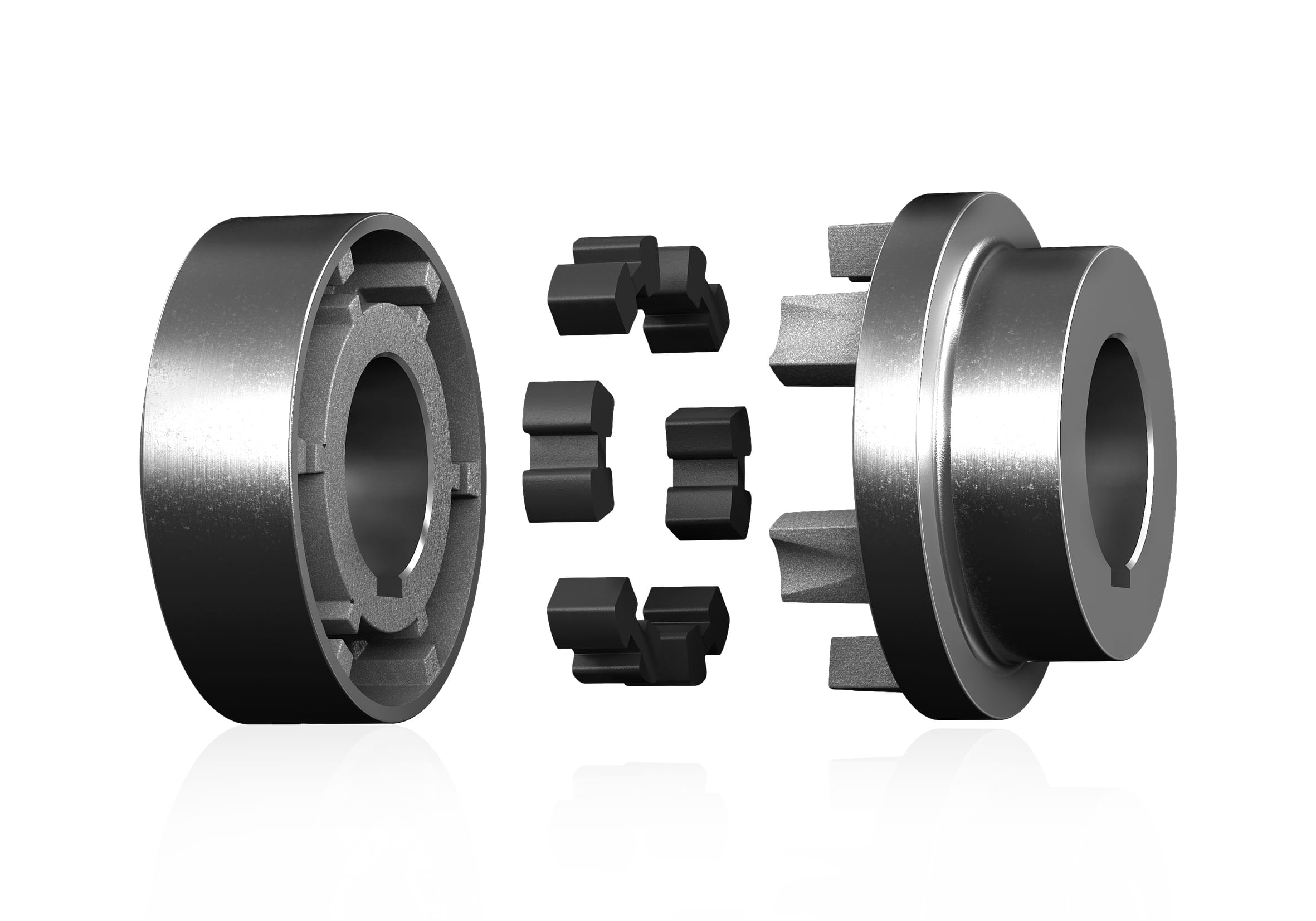 New Short and Service-Friendly Shaft Coupling