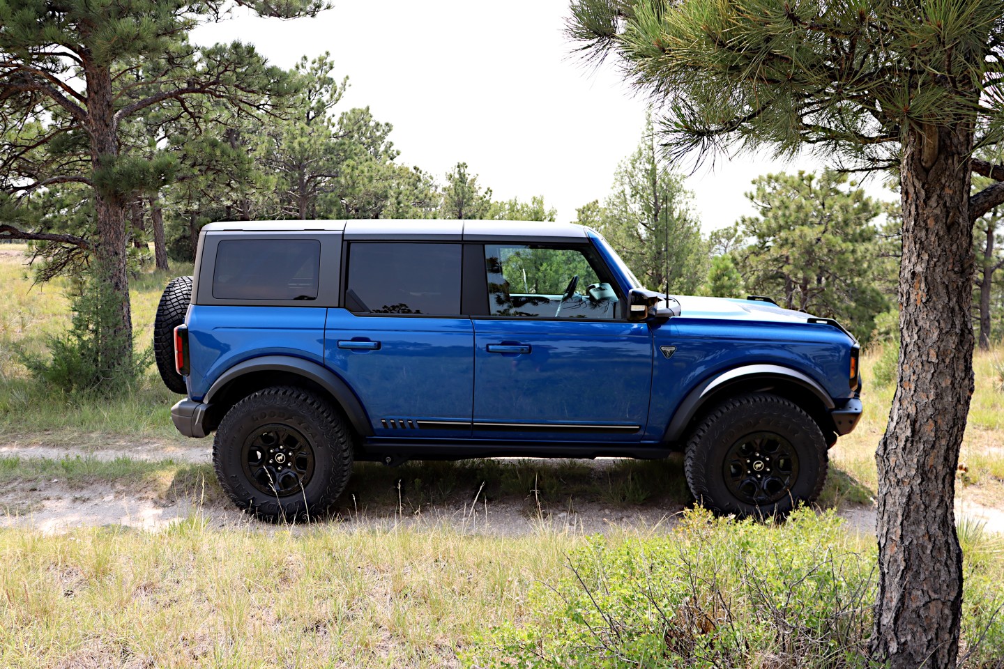 The Sasquatch package gives the Bronco the Rubicon treatment as well, upping the ante in the most extreme factory-direct off-road option