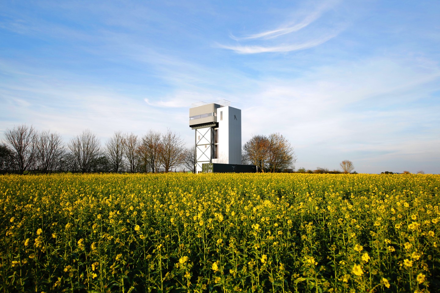 The Water Tower, by Tonkin Liu, has been declared the winner of the 2021 Stephen Lawrence Prize by RIBA