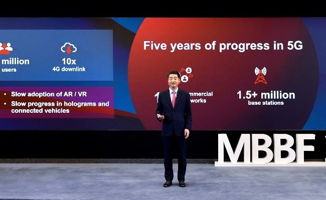 El presidente de Huawei promueve los avances en B2B dentro de la 5G