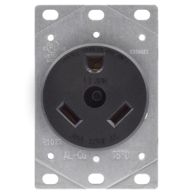 This is a common 240V/30A plug found in many households in the U.S.