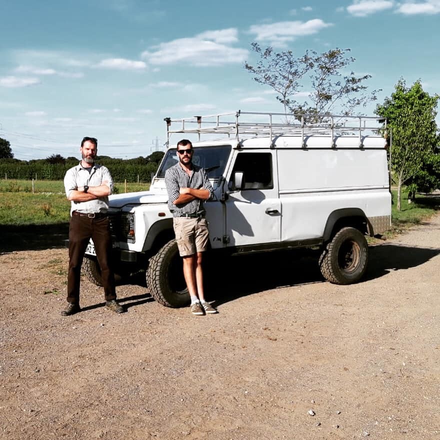 The panel van-style Land Rover Defender that started it all