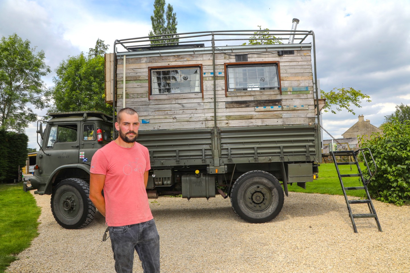 The Lorry Life, by Tom Duckworth, is a full-time home made from an old army lorry and a shed