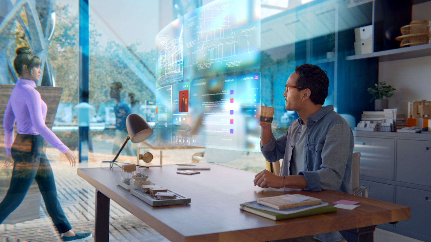 Virtual screens will replace physical ones