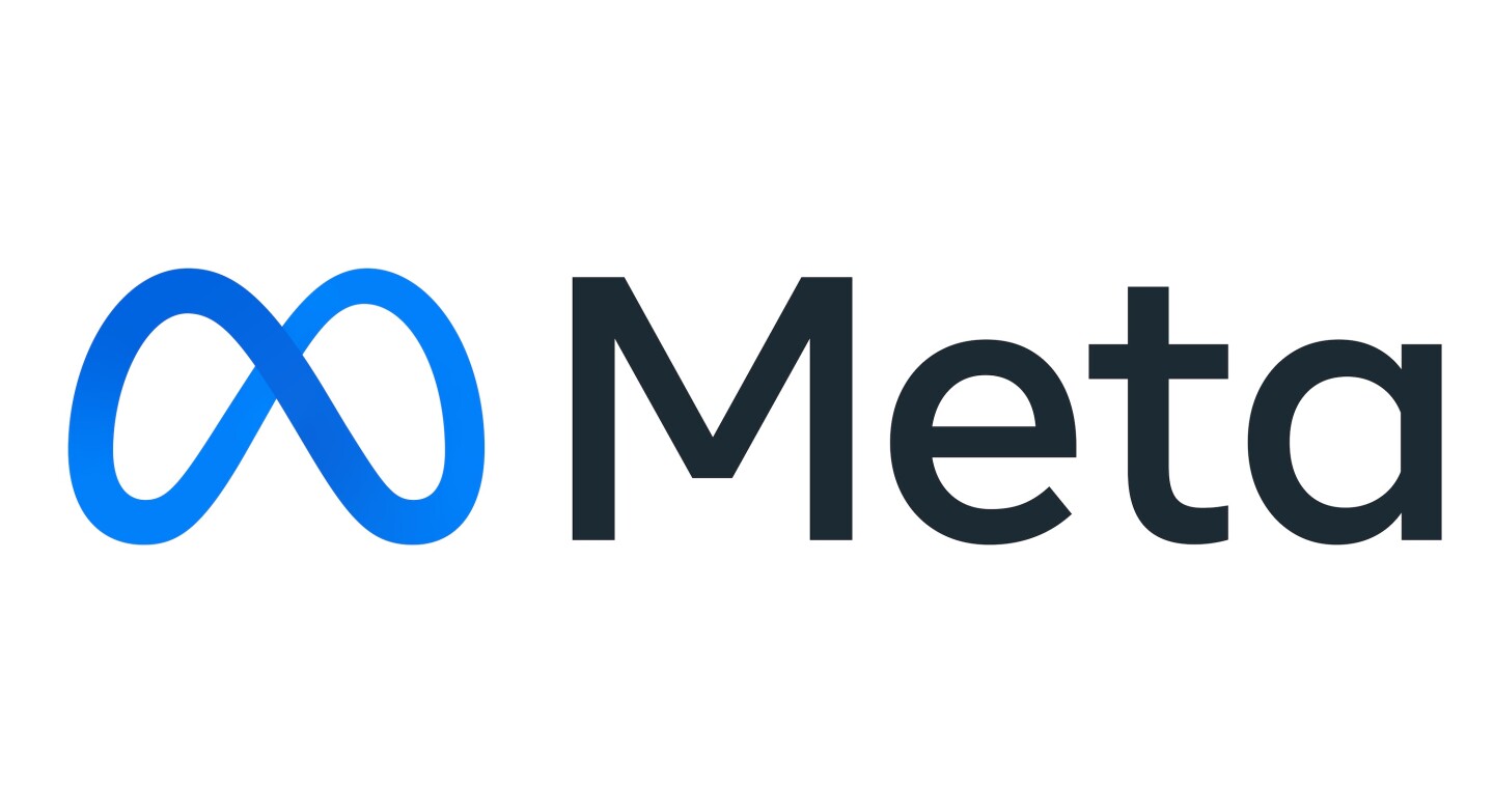 The new Meta logo