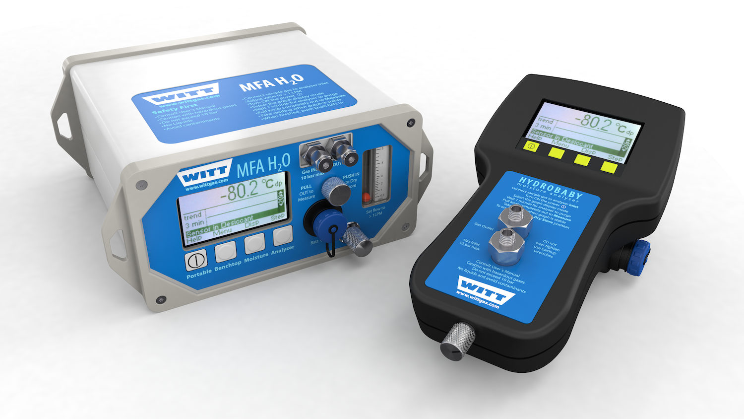 For Leading-Edge Quality Assurance and Protection of Gas Systems: Moisture Measurement in Gases – Quickly and Reliably