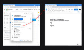 How to make meeting notes with Google Calendar and Google Docs