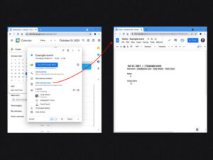 How to make meeting notes with Google Calendar and Google Docs