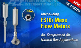 New SIL-2 Rated FCI FS10i Flow Meters Are Perfect Fit For Air, Compressed Air & Natural Gas Flow Measurement