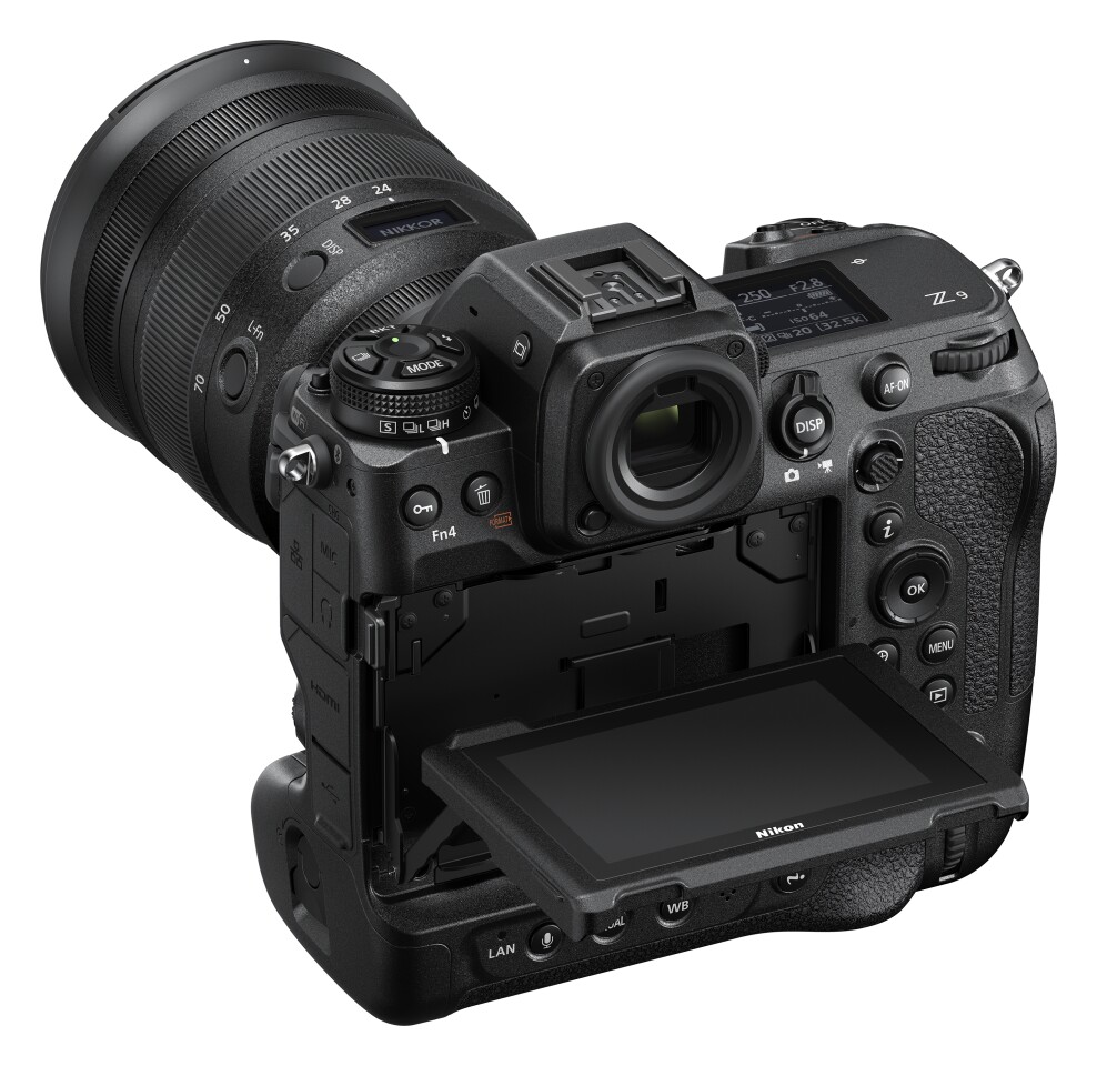 Around back is a four-axis monitor and high-resolution, ultra-bright OLED viewfinder
