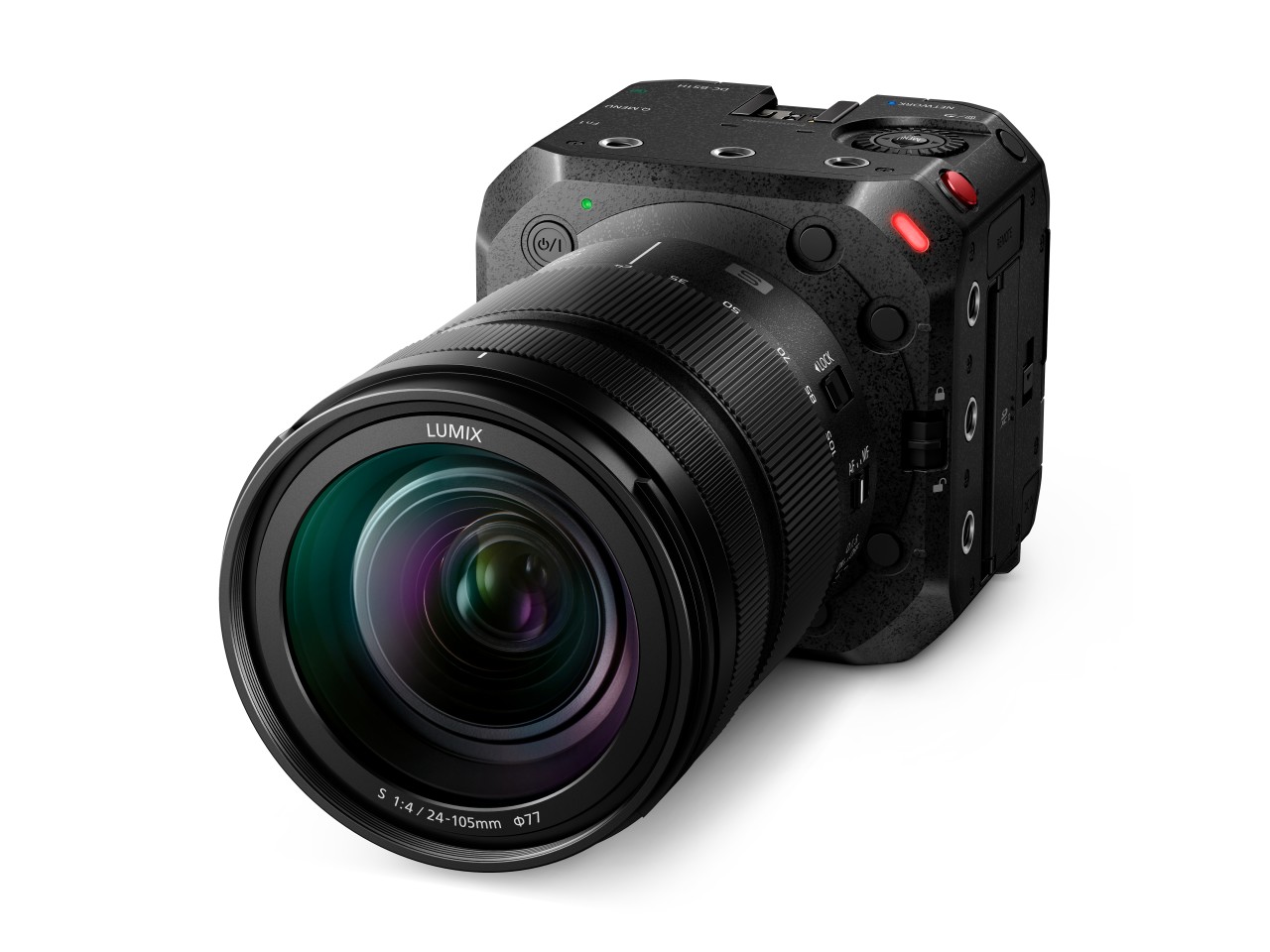 Image stabilization is available when the Lumix DC-BS1H is used with one of Panasonic's stabilized lenses