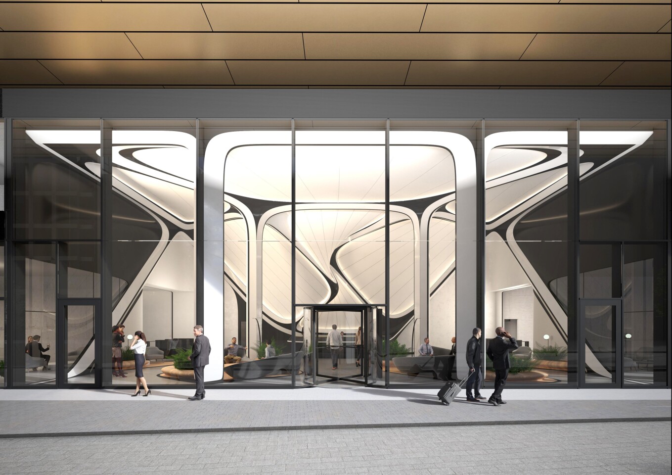 Masaryčka will include retail space on the lower floors, with office space located on the higher floors