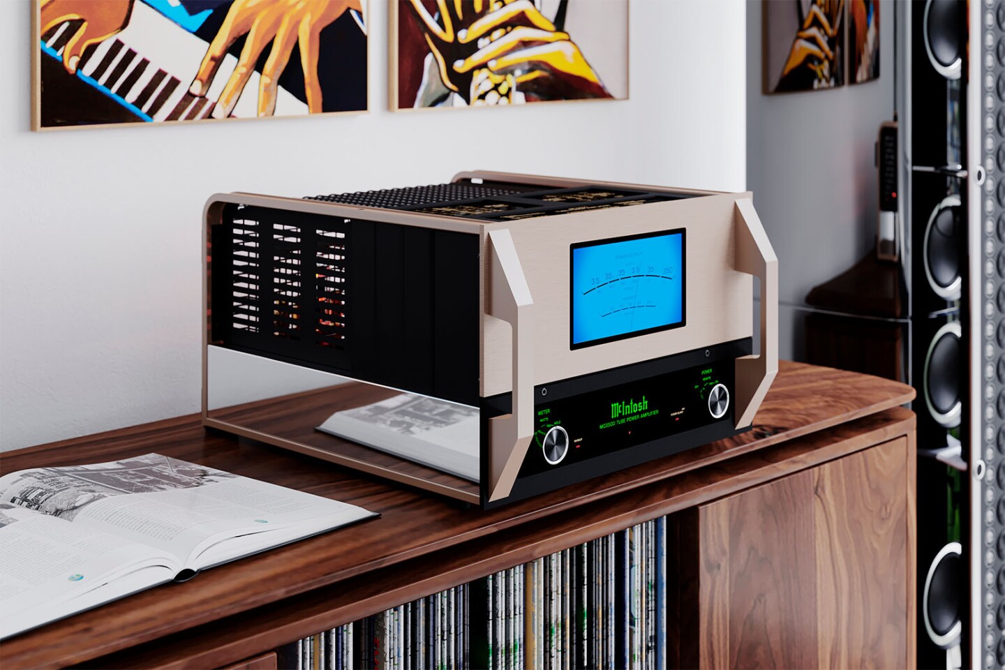 The MC3500 Mk II has been built for compatibility with pre-amps, turntables, CD players, media streamers and other modern hi-fi gear