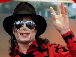 File photo of Michael Jackson waving to the crowd, numbering a few thousand, gathered in front of the Sydney Opera House