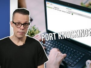 Secure SSH logins with knockd