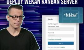 Try the Wekan kanban server: Here’s how to install it
