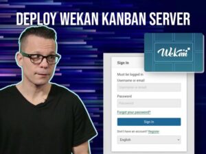 Try the Wekan kanban server: Here’s how to install it