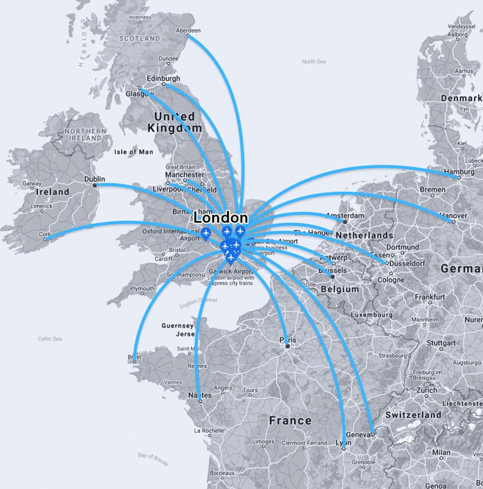 The Wright Spirit could serve plenty of popular short-haul flight routes even if powered by aluminum