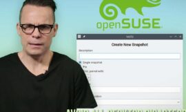 You can create snapshots in openSUSE with YaST2