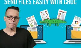 You can transfer files between computers easily with croc
