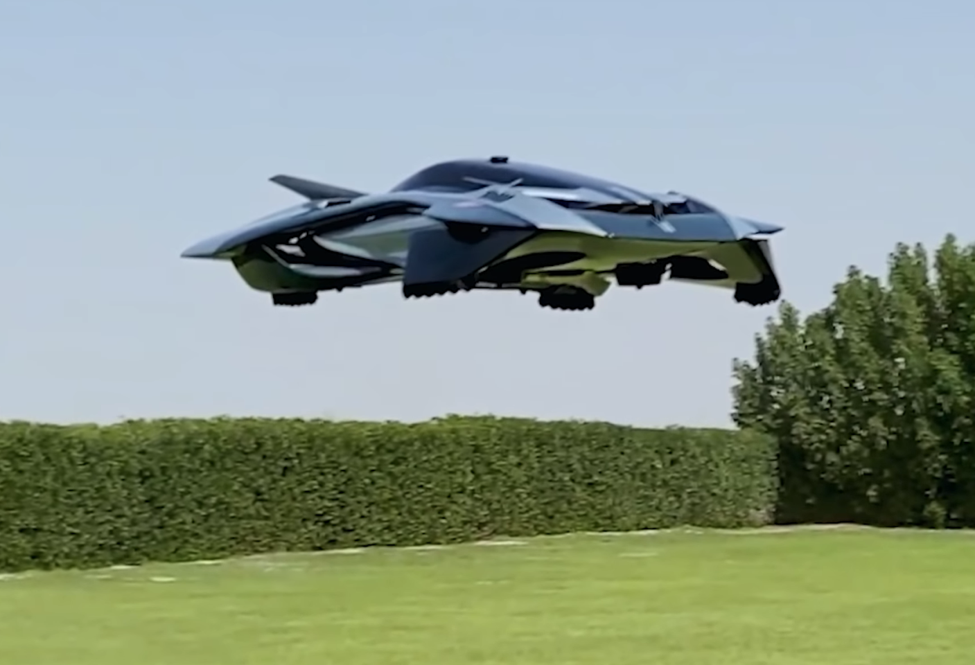 The video shows essentially a drone with a bodykit