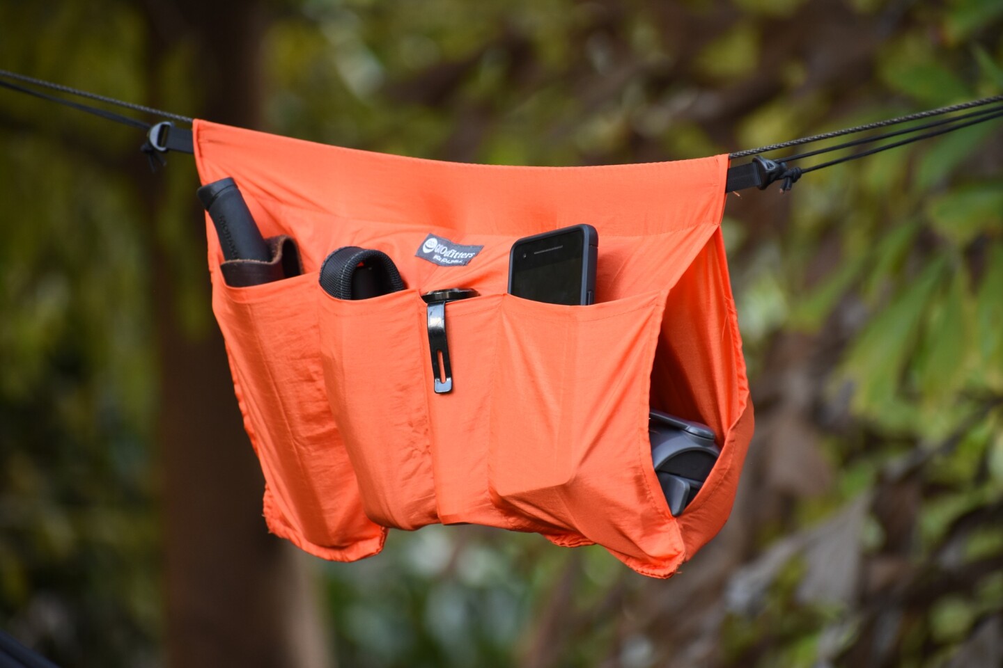 The Hammock Holdall's inner pocket can be used to store larger items