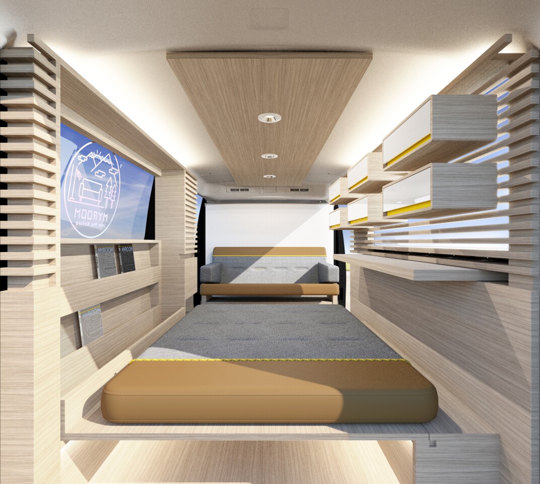 The Caravan MyRoom Concept puts a different spin on the camper van