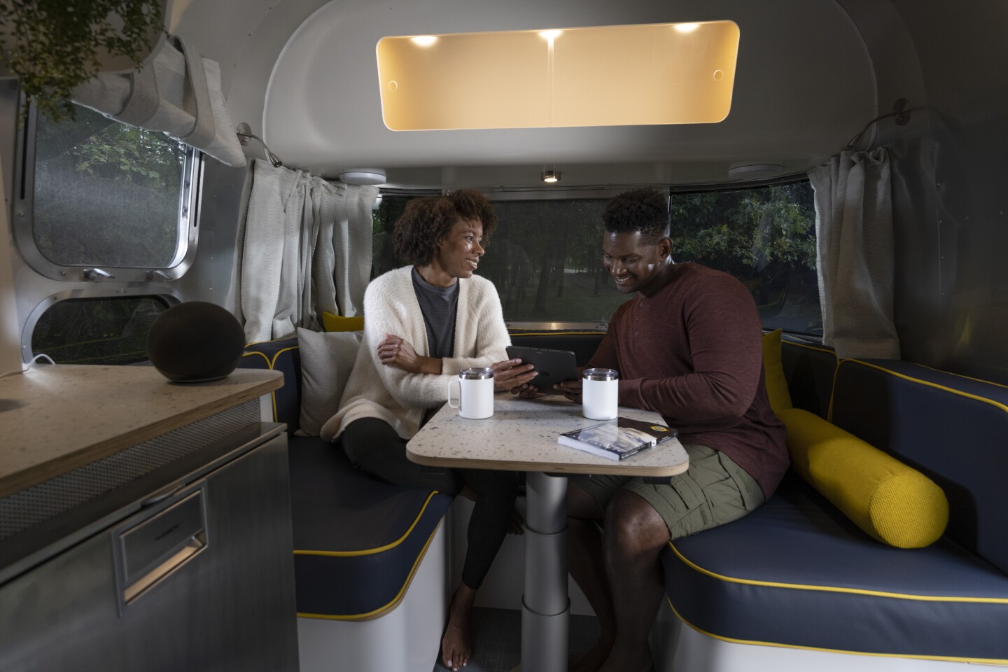 Airstream is working on a state-of-the-art signal booster to support a 5G connectivity system for Web access and local system control