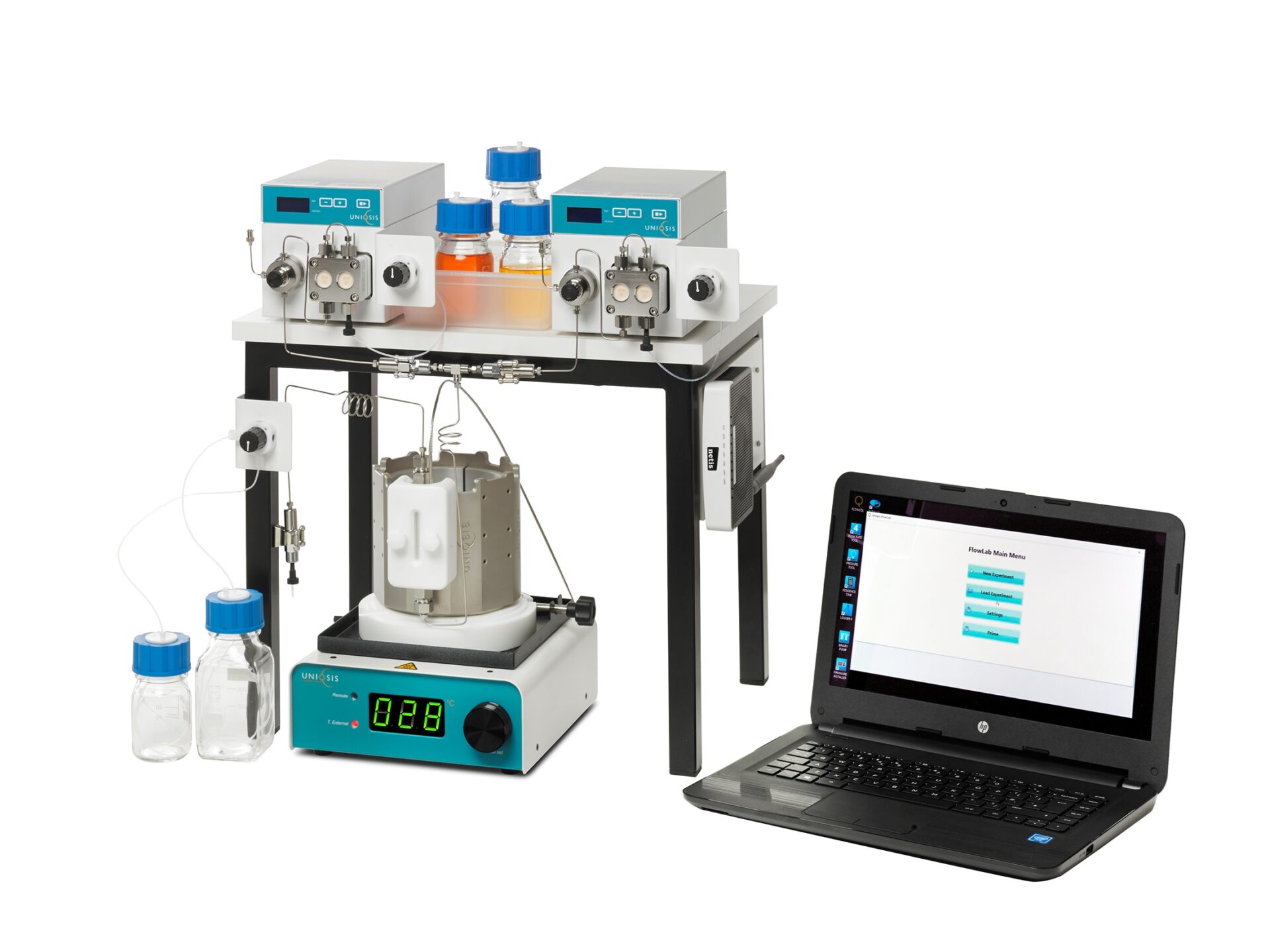 Flow Chemistry System for High Yield Heterogeneous Catalysis￼