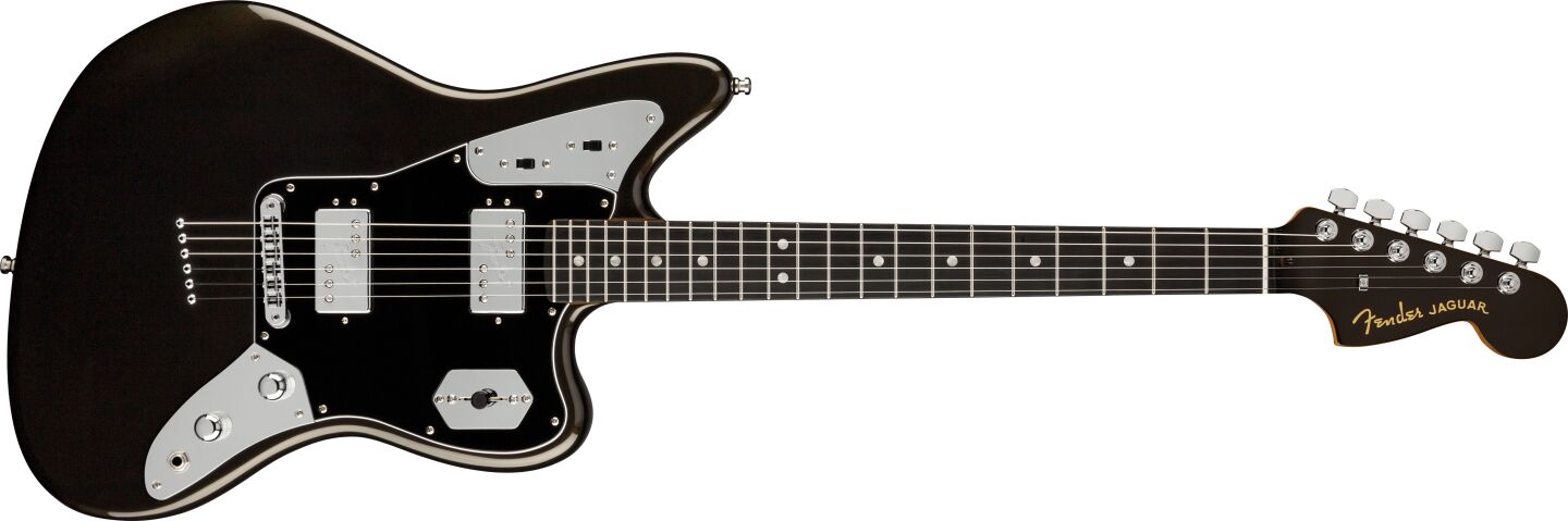 The 60th Anniversary American Ultra Luxe Jaguar sports a 25.5-inch scale neck with 22 frets